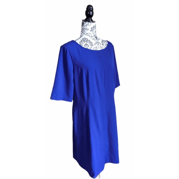 TAHARI ASL Seamed A-Line Dress Size 16 - Picture 7 of 15
